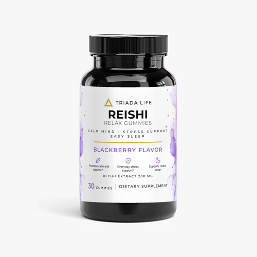 Reishi Relax Gummies — 3 Bottles