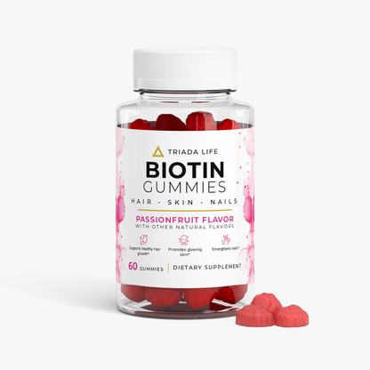 Biotin Hair, Skin & Nails Gummies — 3 Month Supply (3 Bottles)