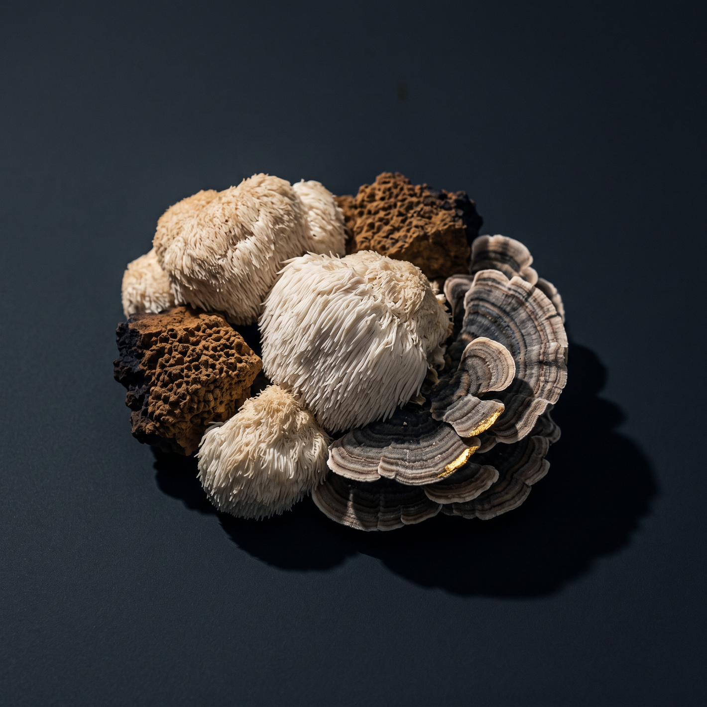 TRIADA ingredient macro - functional mushroom cluster